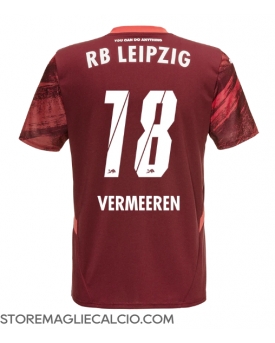 RB Leipzig Arthur Vermeeren #18 Maglia Gara Trasferta Repliche 2024-25 Maniche Corte
